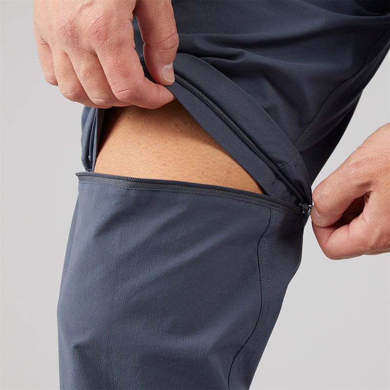 Sprayway Mens Comapass Combi TecWeave™ Water Resistant Zip Off Trousers Turbulence