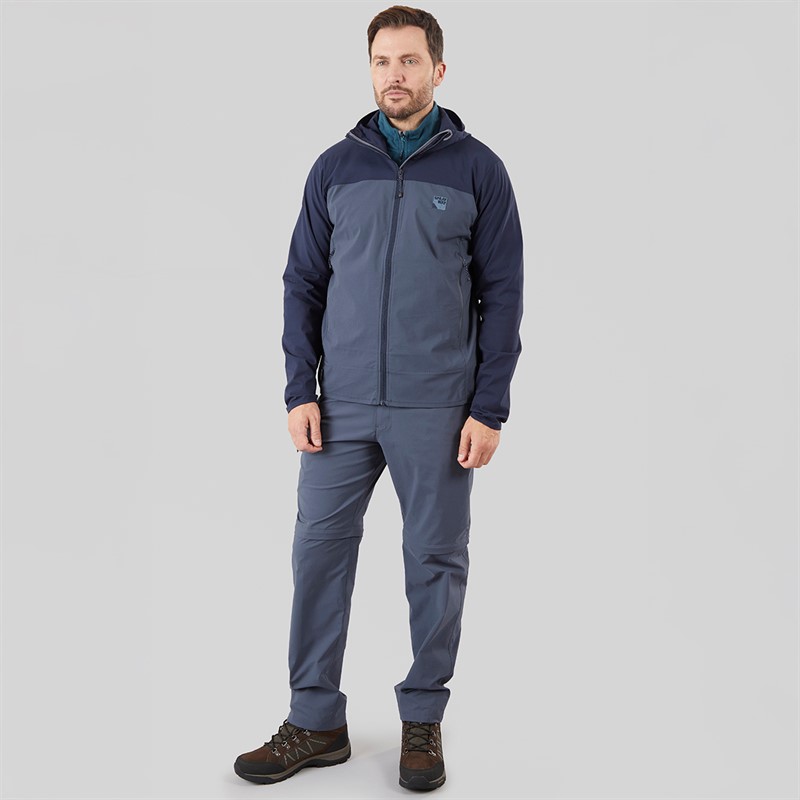 Sprayway Mens Comapass Combi TecWeave™ Water Resistant Zip Off Trousers Turbulence