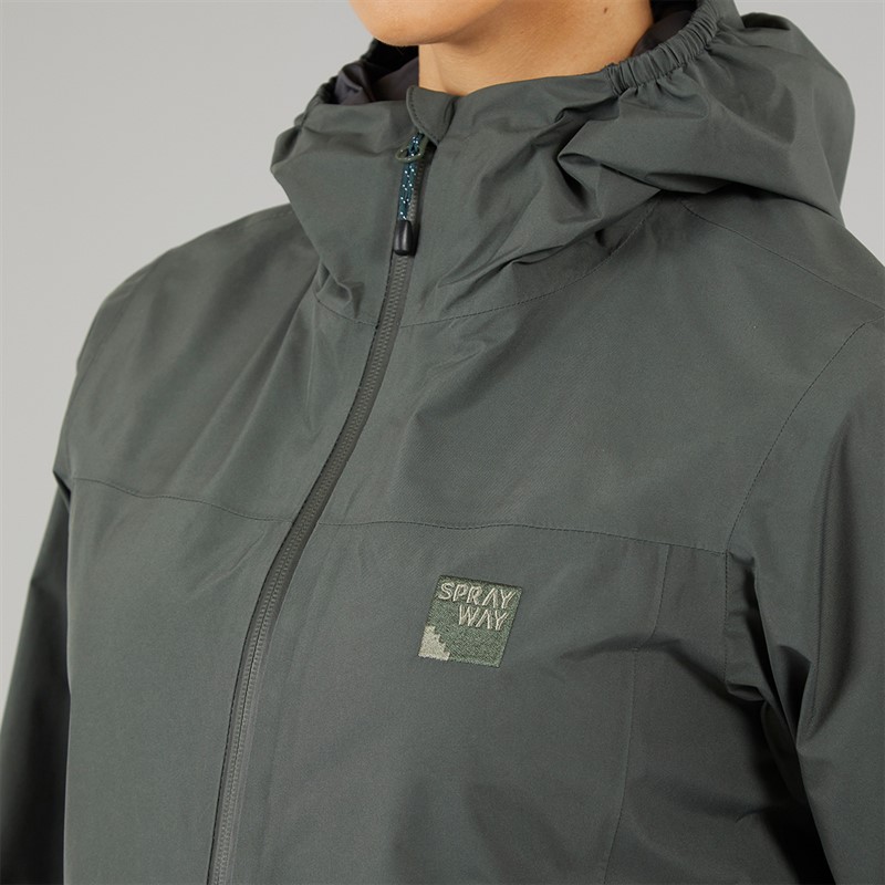 Sprayway Womens Sawel 2-Layer Gore-Tex Waterproof Jacket Bonsai