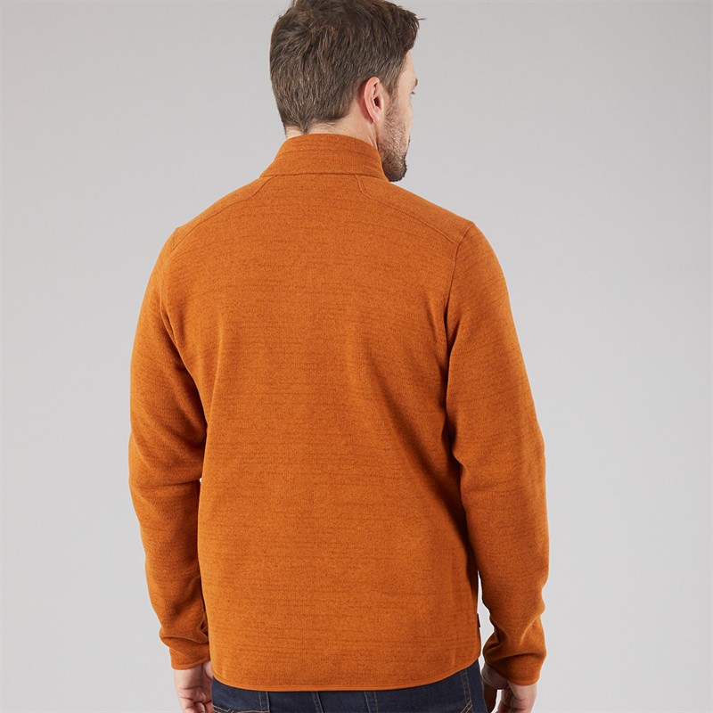 Sprayway Mens Rowarth Polartec Thermal Fleece Jacket Cinnamon