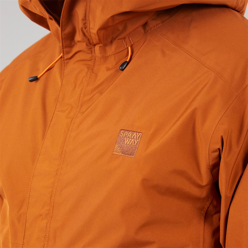 Sprayway Mens Maxen 2-Layer Gore-Tex® Waterproof Jacket Cinnamon
