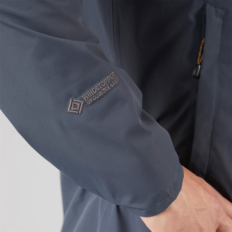 Sprayway Mens Hafren Windstopper™ Water Resistant Lightweight Jacket Dark Graphite