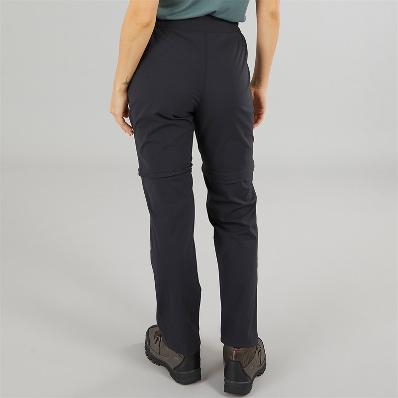 Sprayway Womens Escape TecWEAVE™ Water Resistant Zip Off Trousers Black