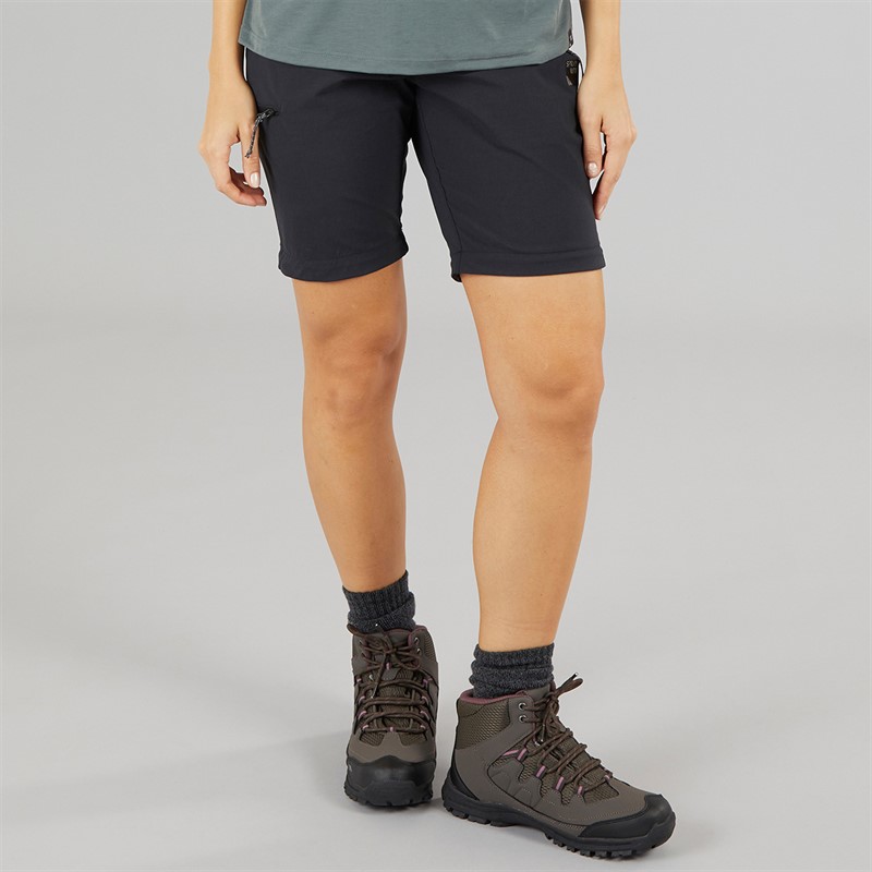 Sprayway Womens Escape TecWEAVE™ Water Resistant Zip Off Trousers Black