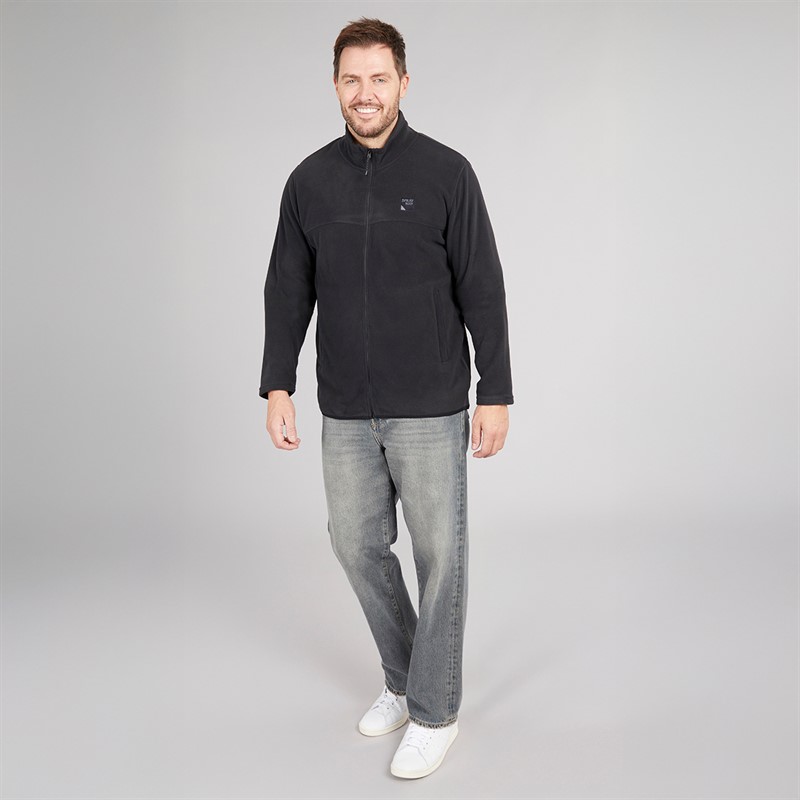 Sprayway Mens Storr Micro Polartec Fleece Jacket Black