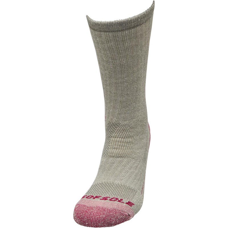 Buy Sof Sole Womens Merino Outdoor Trekker Socks Natural/Pink