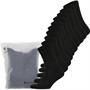 Sof Sole Mens Ten Pair Pack Cushioned Sport Socks Black