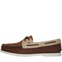 Sperry Mens A/O Two-Eye Plush Washable Deck Shoes Brown/Tan