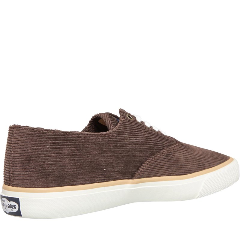 Sperry Mens Cloud Cvo Corduroy Canvas Pumps Brown