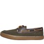 Sperry Męskie Bahama II Buty na łódź Ciemny Zielony