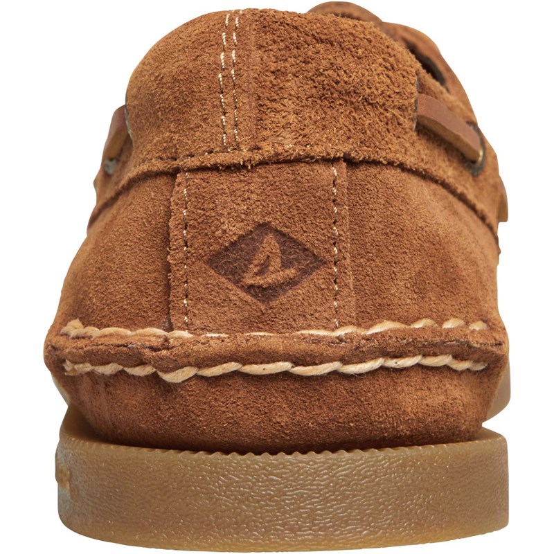 Sperry Męskie A/O 2 Eye Suede Deck Buty ?eglarskie Brązowy