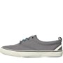 Sperry Mens Top-Sider Striper II CVO Canvas Shoes Grey