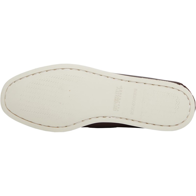 Sperry Womens A/O 2-Eye Deck Shoes Brown