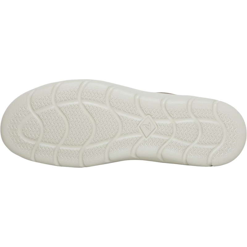 Sperry Mens Capt Moc Casual Shoes Taupe