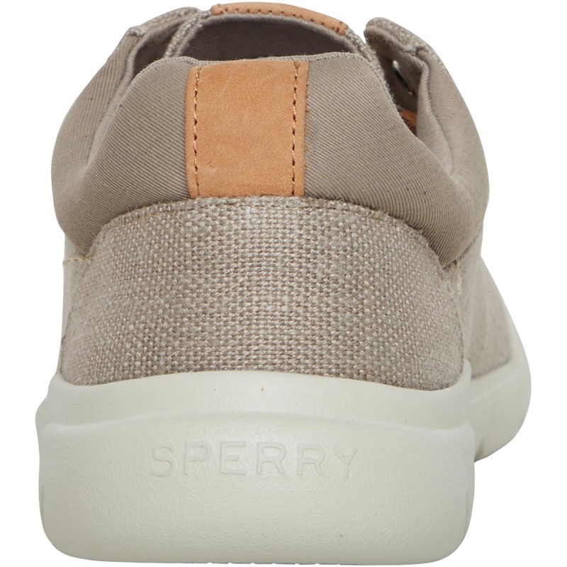 Sperry Mens Capt Moc Casual Shoes Taupe