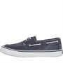 Sperry Mens Bahama II Canvas Shoes Salt Washed Navy