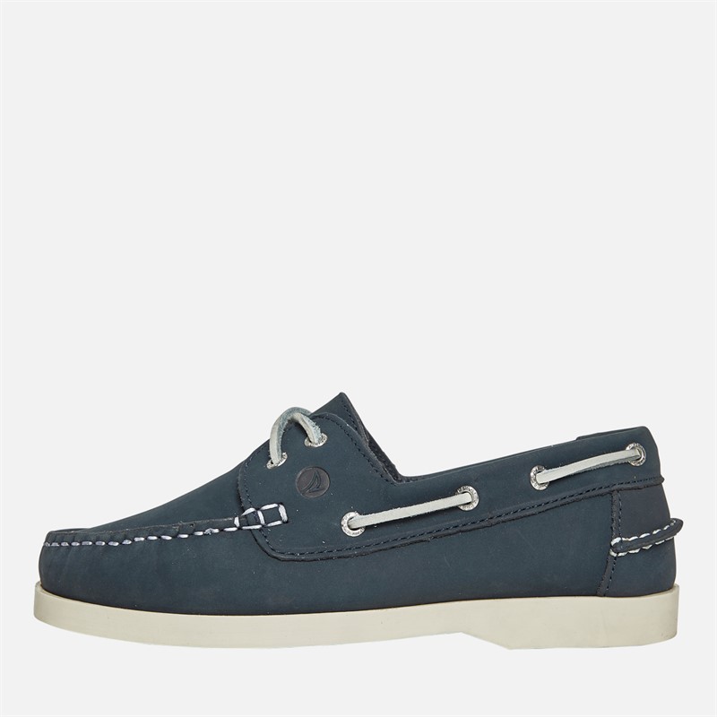 Sperry Womens A/O 2 Eye Boat Shoes Navy - Size 4