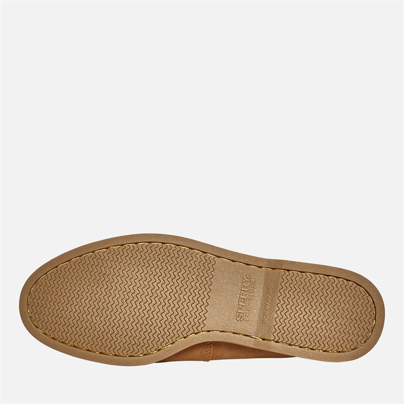 Sperry Mens A/O 2 Eye Boat Shoes Tan Sahara