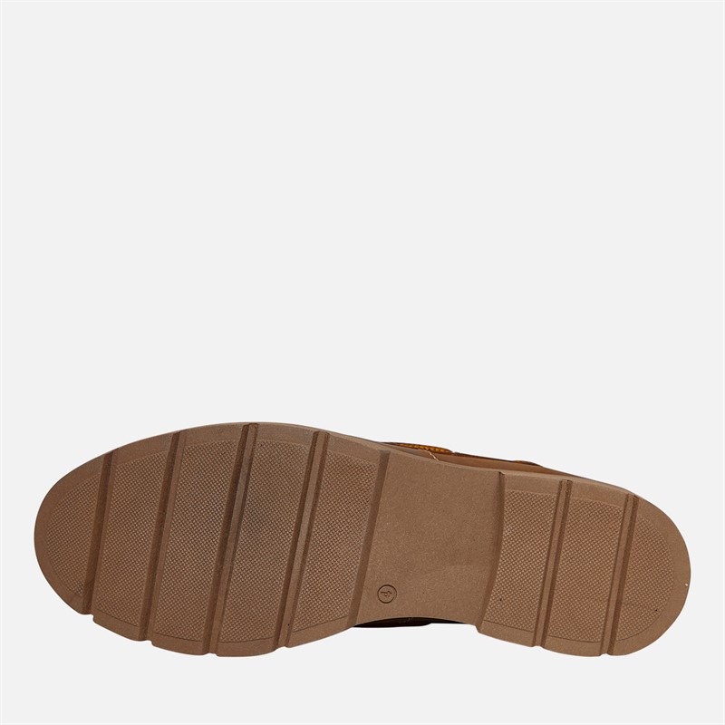 Sperry Womens Seattle Lug Chukka Boots Tan Leather