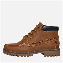 Sperry Mens Freeport Lug Chukka Boots Tan Leather