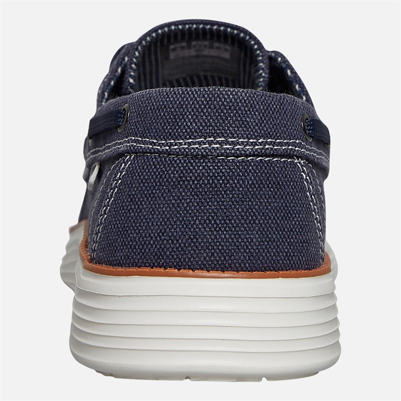 Sperry Mens Richmond 2 Eye Boat Shoes Navy
