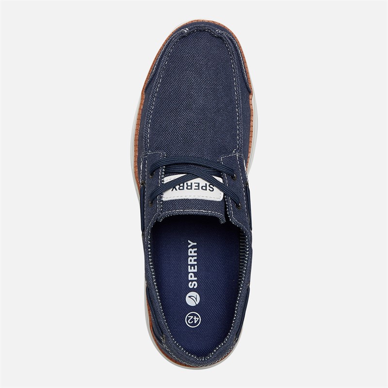 Sperry Mens Richmond 2 Eye Boat Shoes Navy