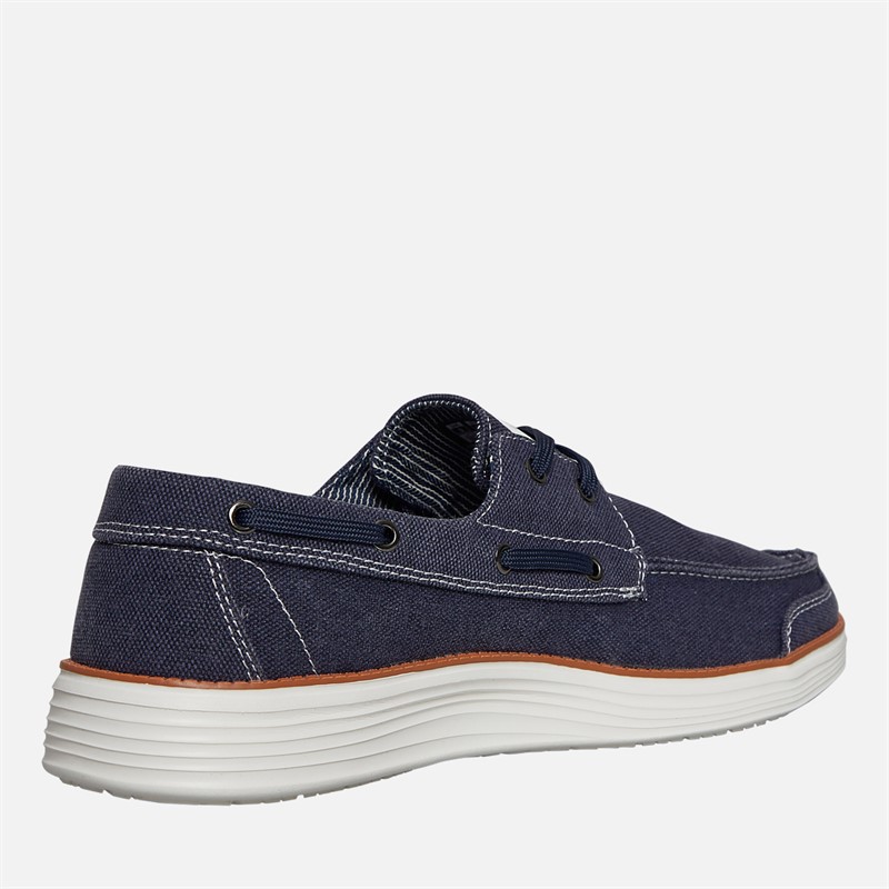 Sperry Mens Richmond 2 Eye Boat Shoes Navy