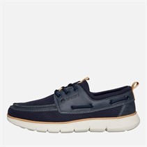 Sperry Mens Roads 3 Eye Boat Shoes Navy