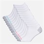 Pro Player Womens Twelve Pack No Show Socks White/Bright
