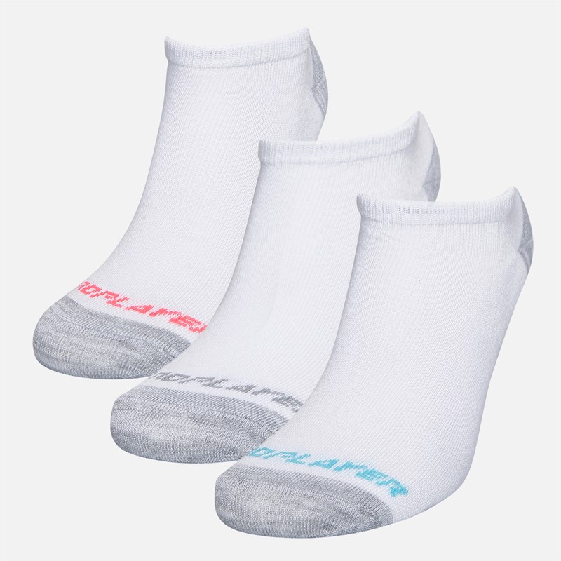 Pro Player Womens Twelve Pack No Show Socks White/Bright