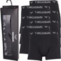 THREADBARE Mens Lopez Seven Pack Boxers Black