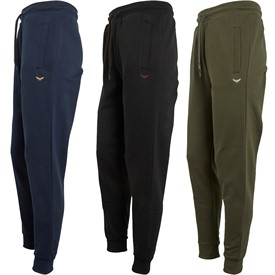 THREADBAREMensThreePackTrifoliateJoggersBlack/Navy/Khaki