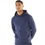 THREADBARE Mens Luxe Aviation Hoodie Navy