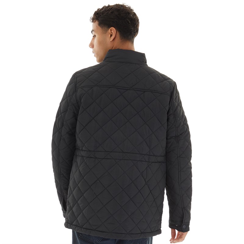 THREADBARE Mens Jacket Black