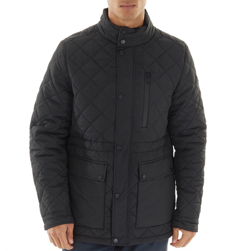 THREADBARE Mens Jacket Black