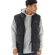 THREADBARE Mens Gilet Black