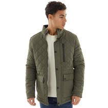 THREADBARE Mens Jacket Khaki