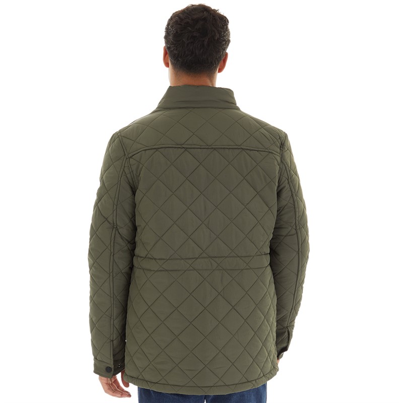 THREADBARE Mens Jacket Khaki