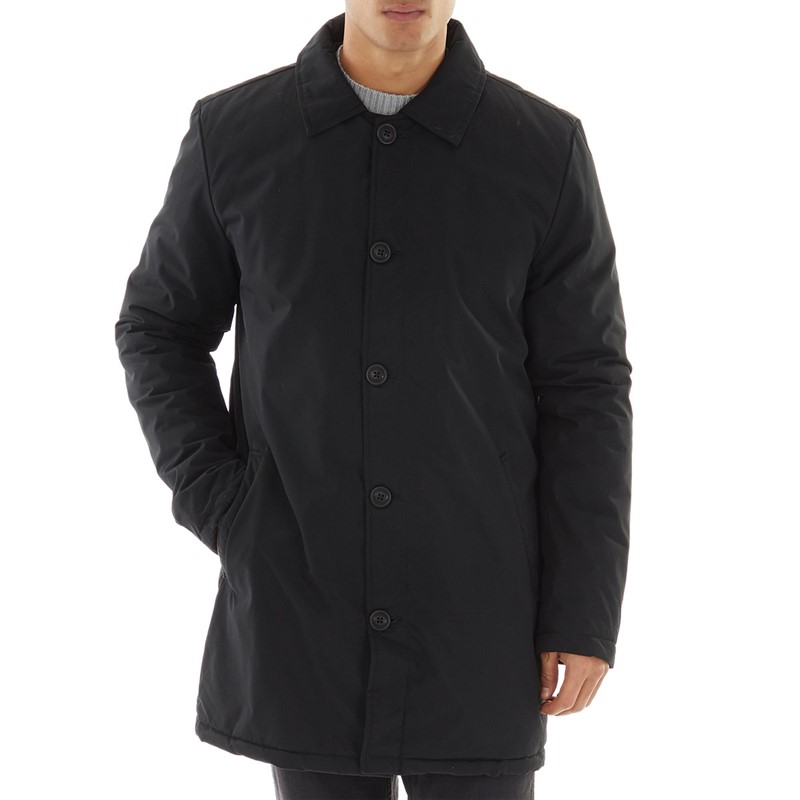 THREADBARE Mens Jacket Black