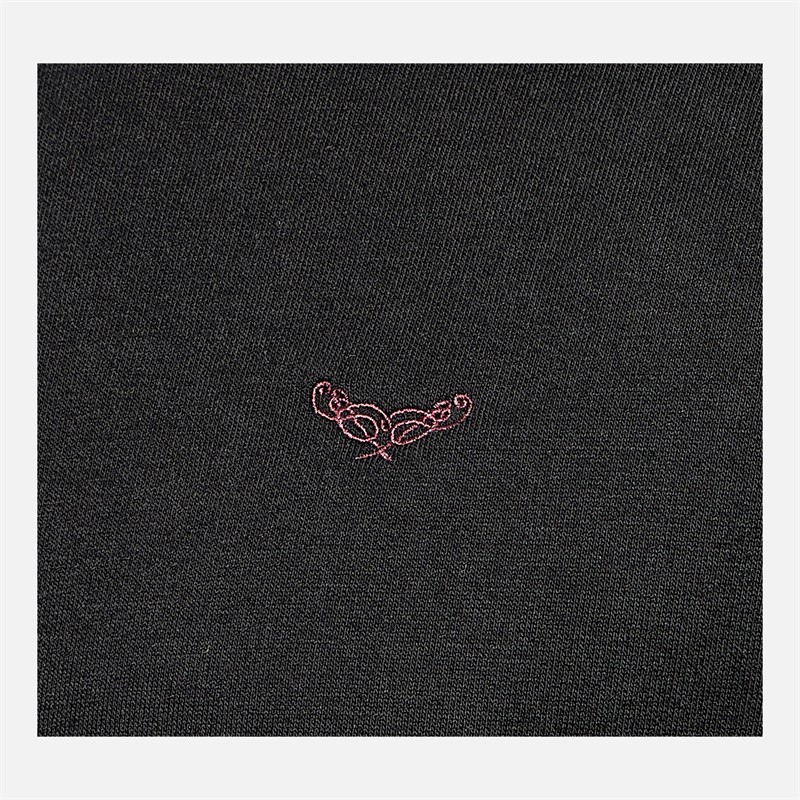 THREADBARE Herren 3er-Pack Ringelblume Rundhals Sweatshirts Schwarz / Marineblau / Grau