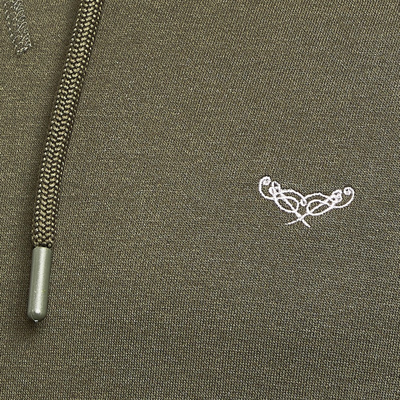 THREADBARE Herren 3er-Pack Trifoliate Kapuzenpullover Schwarz / Marineblau / Khaki