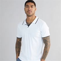 THREADBARE Mens Marria Polo White