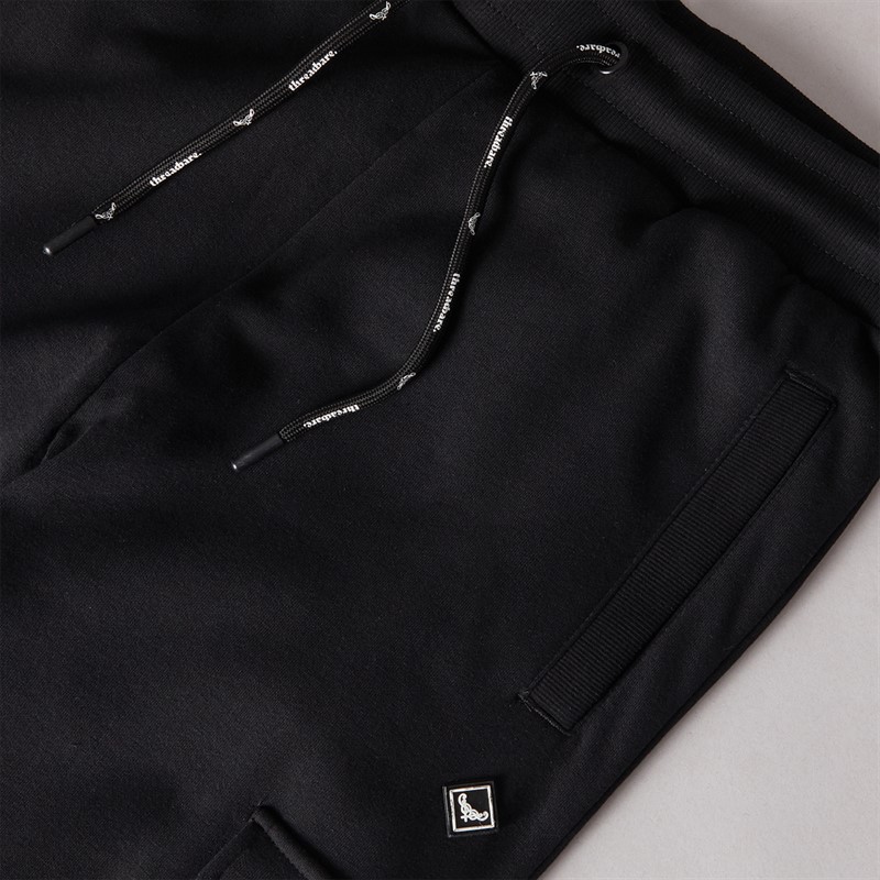 THREADBARE Mens Stefan Joggers Black