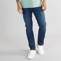 THREADBARE Mens Isling Slim Fit Jeans Vintage Wash