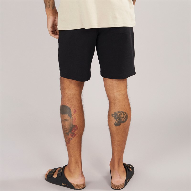THREADBARE Mens Keasle Shorts Black