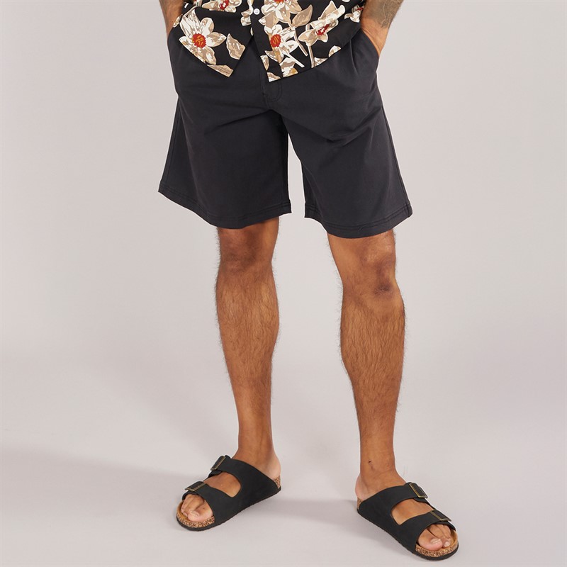 THREADBARE Mens Show Shorts Black