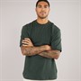 THREADBARE Mens Tri T-Shirt Forest Green