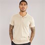 THREADBARE Mens Kirk Polo Stone
