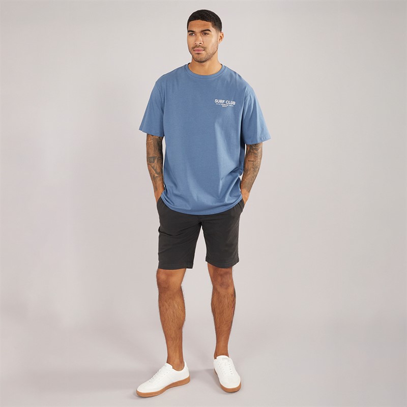 THREADBARE Mens Stoke Shorts Deep Forest