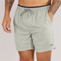 THREADBARE Mens Dawlish Swim Shorts Sage